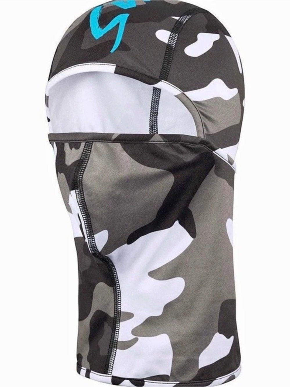 Supreme Heat Reactive Digi Camo Balaclava Gray & White